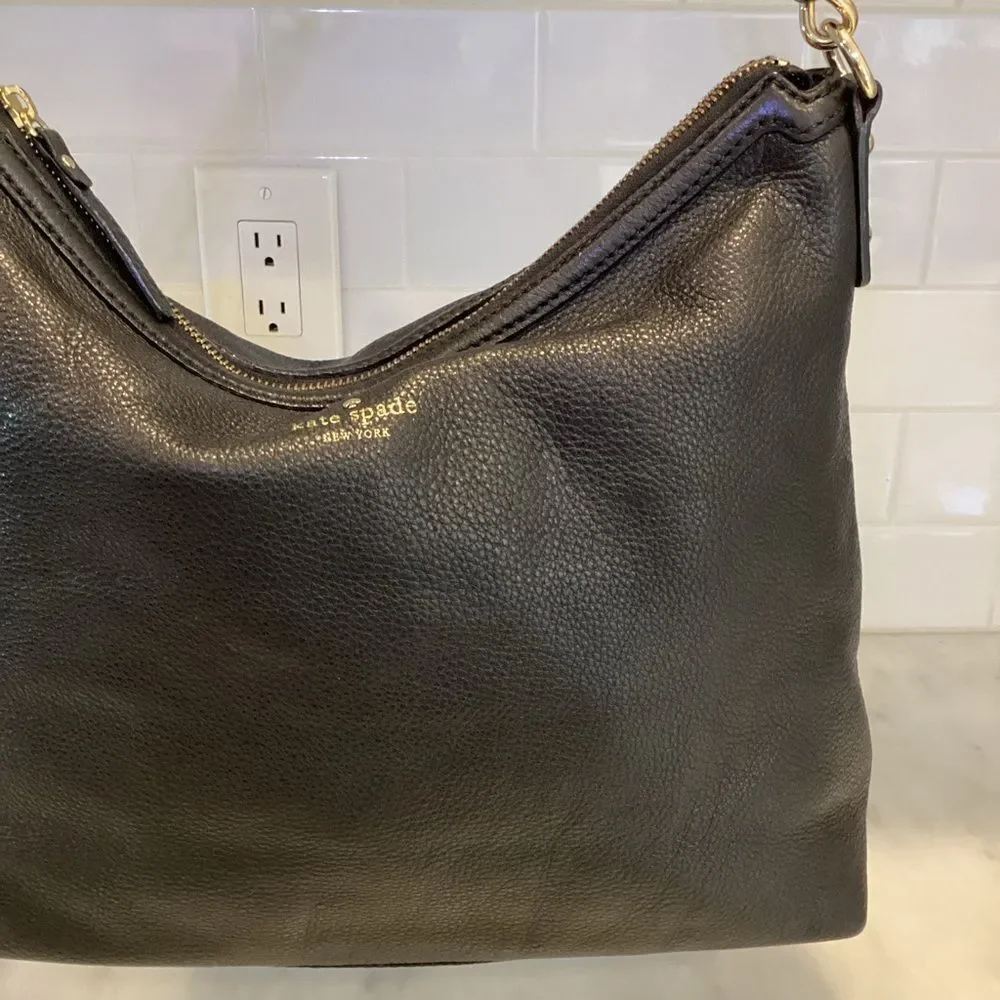 Kate Spade Bag Purse Handbag Leather Cobble Hill Serena Hobo Shoulder Bag (#1)